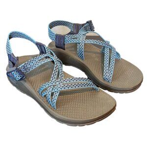 Chaco ZX/1 Dual Strap Cloud Sandal Blue 8